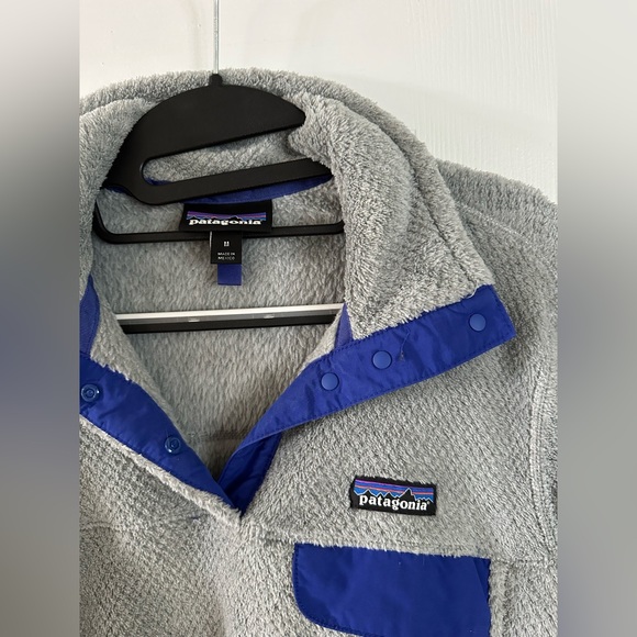 Patagonia Re-Tool Snap-T Fleece Pullover - Women’s Grey - Picture 2 of 3